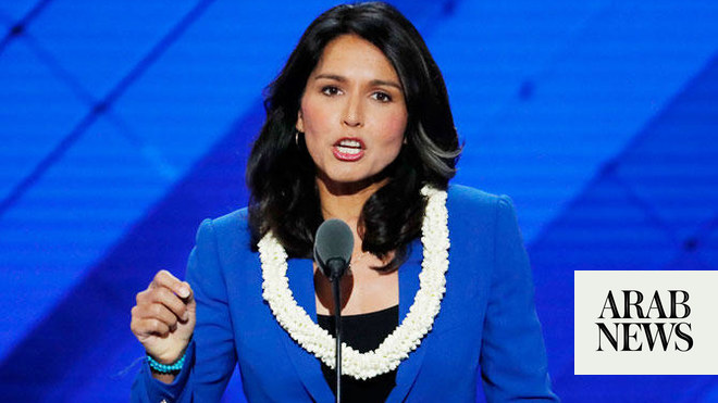 Democratic Hawaii Rep. Gabbard Running For President In 2020 | Arab News