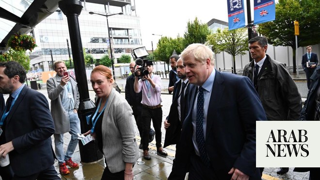 UK’s Johnson Denies Any Wrongdoing In Ties With US Tech Exec | Arab News