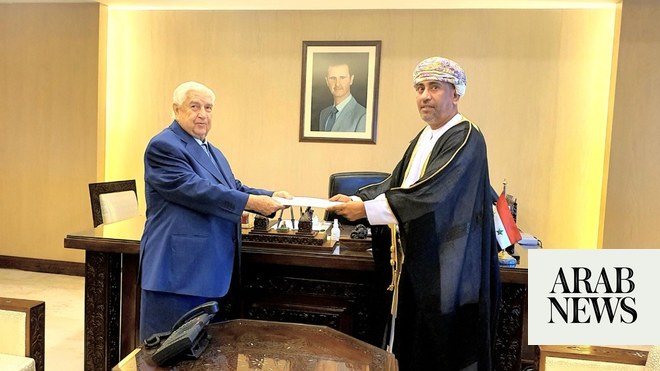 Oman Reinstates Ambassador To Syria | Arab News