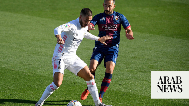 Hazard Stunner Gives Revived Real Madrid Win Over Huesca | Arab News