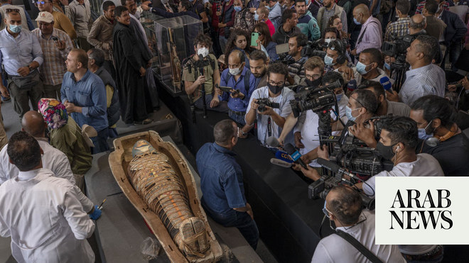 Egypt Finds Treasure Trove Of Over 100 Sarcophagi | Arab News