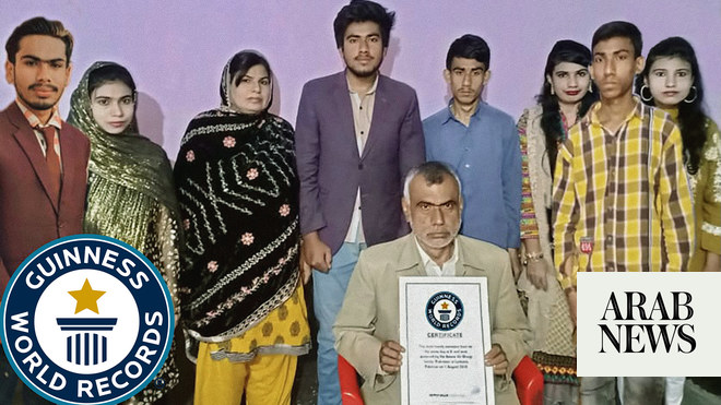 Pakistani Family Shares Rare World Record With Nine Birthdays On August ...