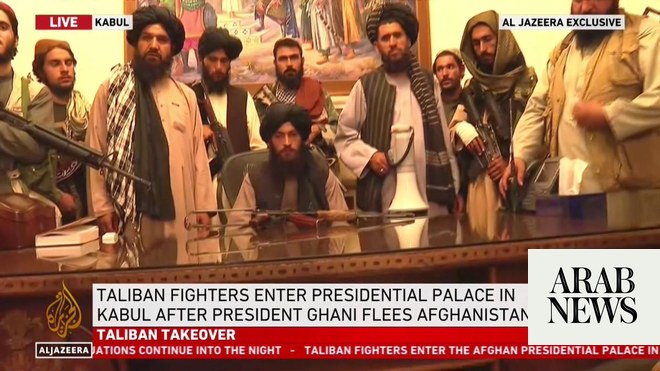 Taliban declares ‘war is over’ as president and diplomats flee Kabul ...