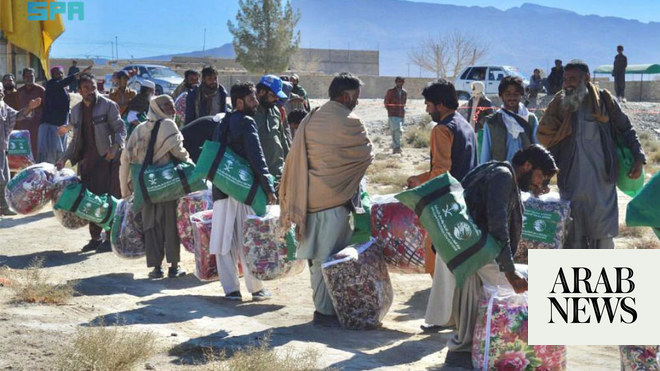 Saudi Aid Agency Delivers Humanitarian Assistance In Pakistan | Arab News