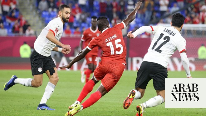 FIFA Arab Cup Qatar 2021 Group D football match: Egypt vs. Lebanon