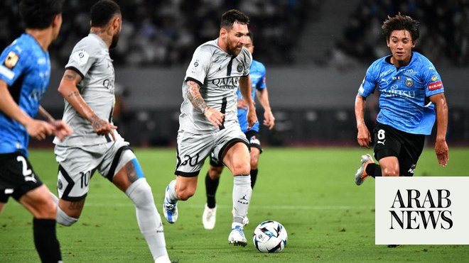 Messi scores as PSG labor past Japan's Kawasaki | Arab News
