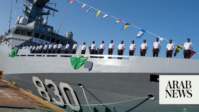 Saudi Navy Launches New Combat Ship In Spain | Arab News