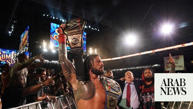 Roman Reigns Defeats Brock Lesnar In WWE Universal Championship Match ...