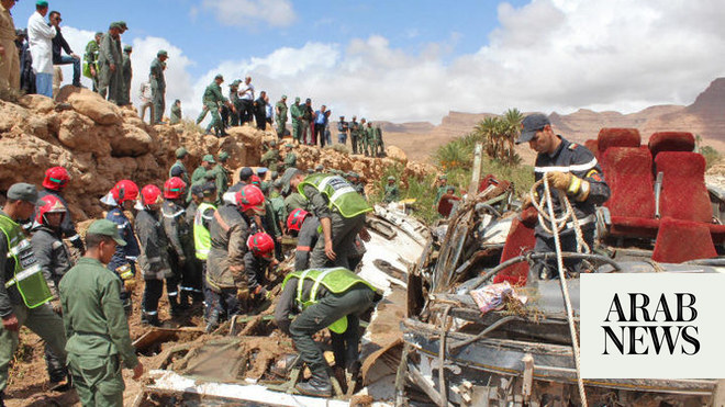 Morocco Bus Crash Leaves 23 Dead, Scores Injured | Arab News