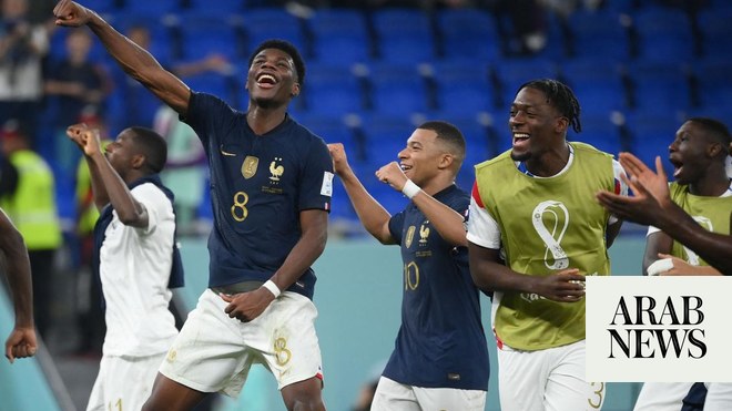 France into World Cup last 16 as Mbappe double sinks Denmark