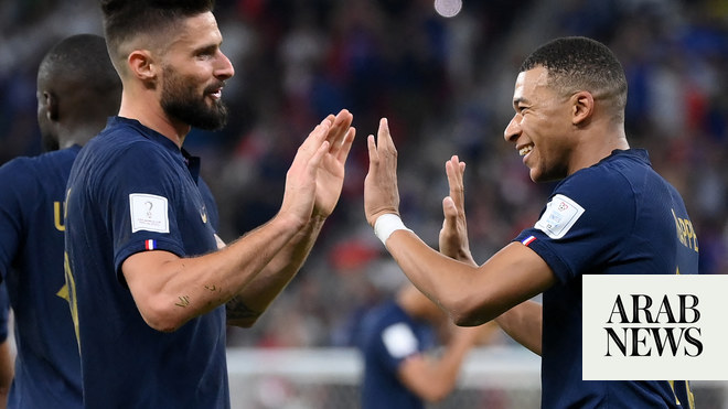 France into World Cup last 16 as Mbappe double sinks Denmark