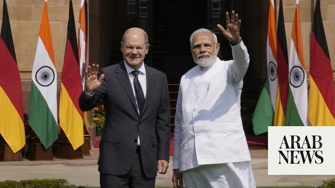 German Leader Seeks Indian Support For Russia’s Isolation | Arab News