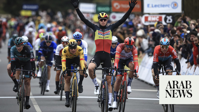 Merlier wins sprint battle in Paris Nice opener Arab News