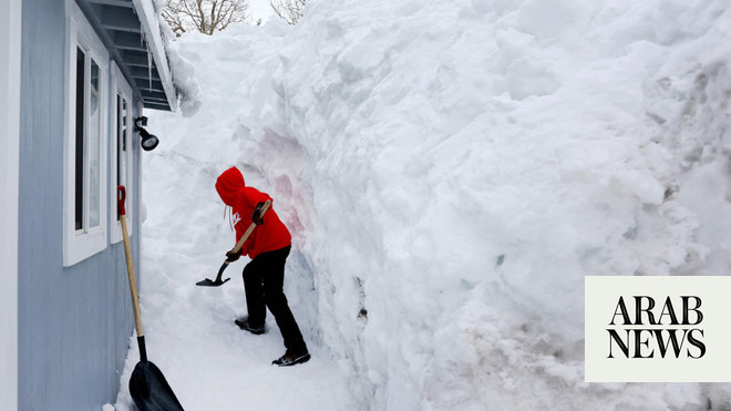 Another powerful Pacific storm hits soggy, snowy California | Arab