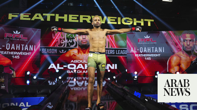 Saudi Arabia's Abdullah Al-Qahtani set for Professional Fighters League  debut in Atlanta