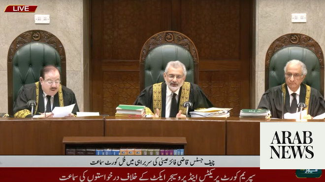 In A First, Pakistan Top Court Live-streams Hearing On Law Curtailing ...