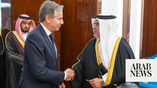 Blinken Holds Talks On Hamas-Israel Conflict In Bahrain, Qatar - Kuwait ...