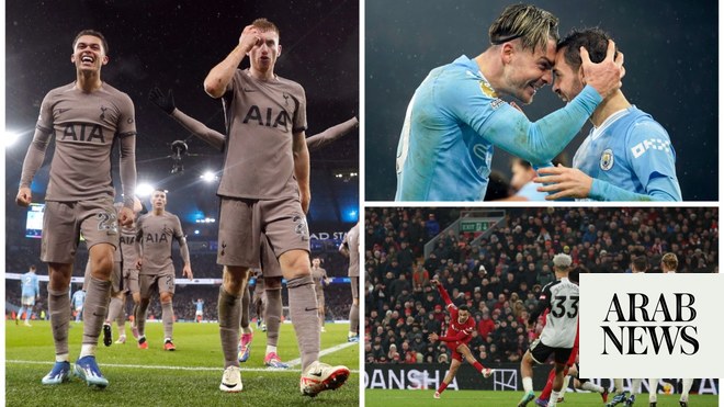 Man City held again in six-goal Spurs thriller, Liverpool move