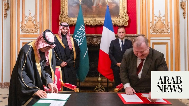 Saudi Arabia, France sign plan for cooperation on capabilities and military industries