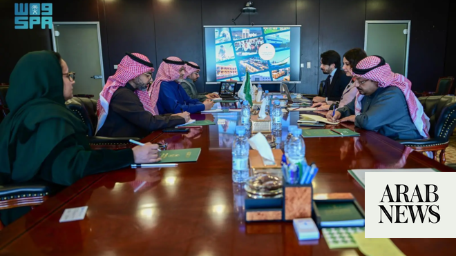 Saudi officials and UN agency discuss development projects in Yemen