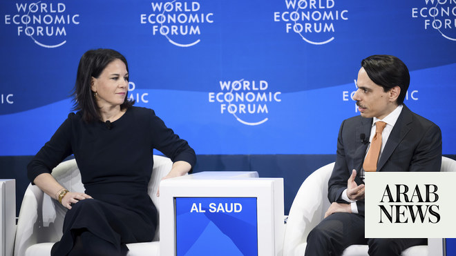 Saudi Arabia ‘incredibly concerned’ about Red Sea, Gaza security, FM tells WEF