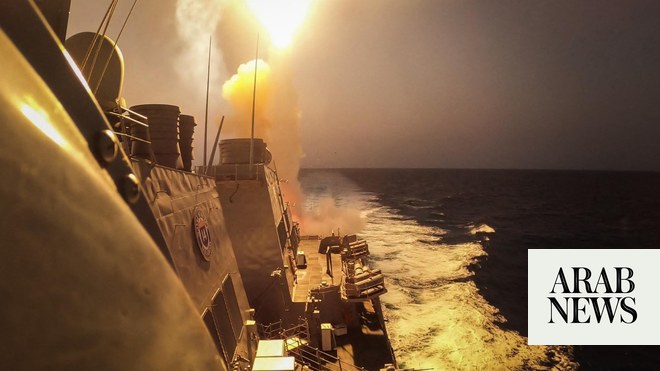 Yemen Houthi rebels fire a missile at a US warship, escalating worst Mideast sea conflict in decades