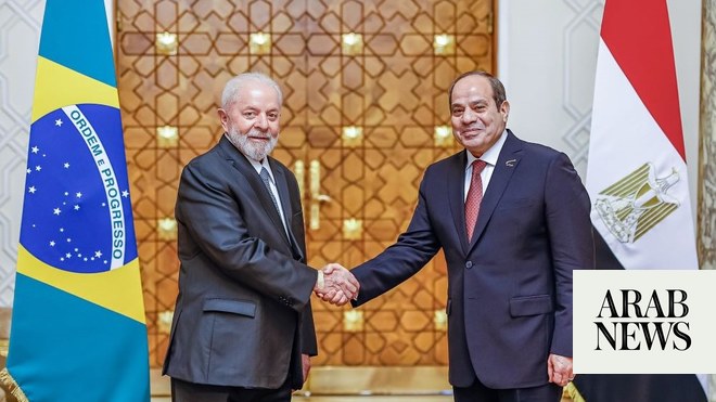 Brazilian, Egyptian presidents call for immediate ceasefire in Gaza