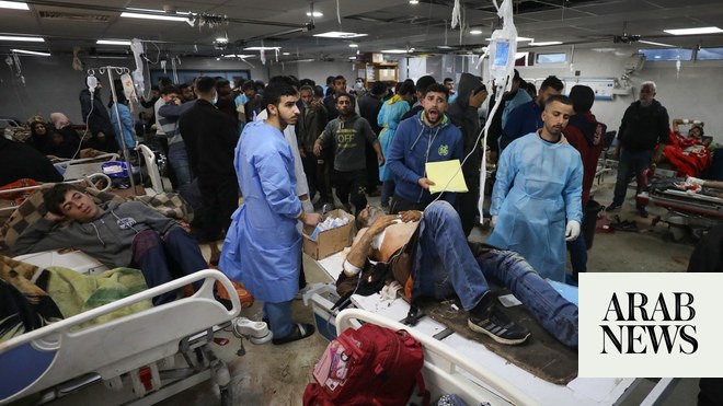 Gaza health authorities say Israeli fire kills 104 waiting for aid