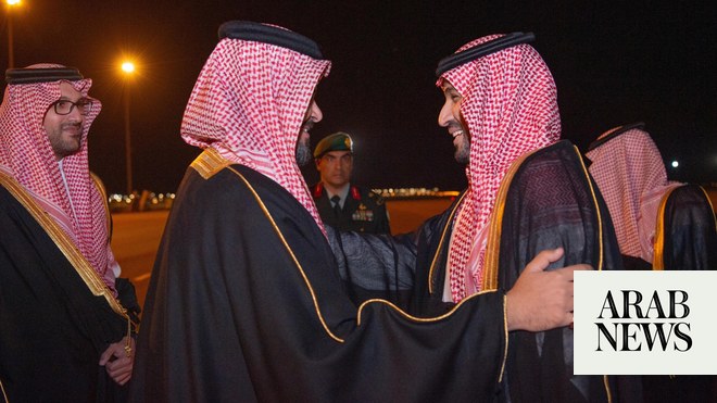 Saudi crown prince arrives in Madinah after Ramadan reception for citizens in Riyadh