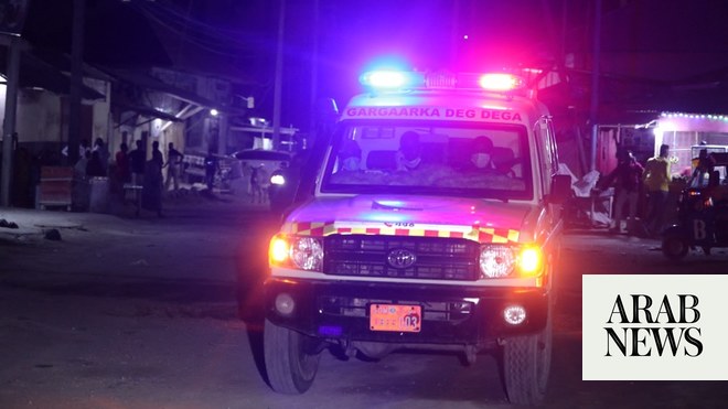 Loud explosion is heard as Somali militant group says its fighters have attacked a hotel in capital