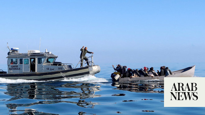 At least 34 migrants missing off Tunisia, two die after boat sinks