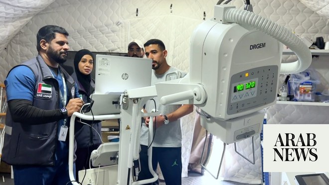 UAE field hospital in Gaza provides medical aid to patients | Arab News