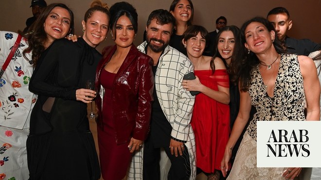 Fashion Trust Arabia celebrates winners at London dinner with Salma Hayek