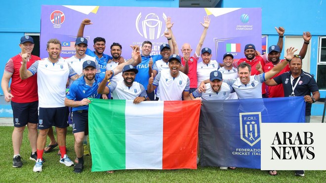 Italy’s ambition to be on cricket’s world stage