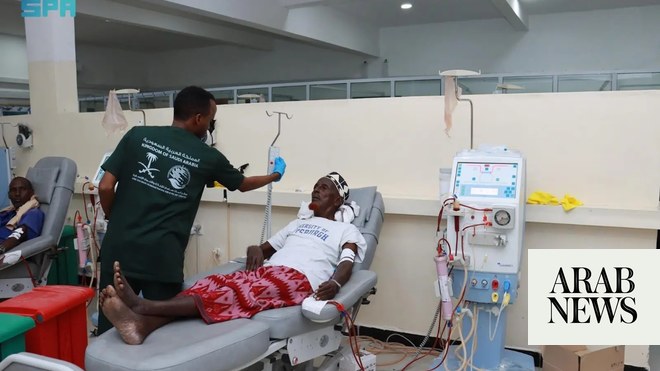 يواصل مركز الملك سلمان للإغاثة مشاريعه الطبية في الأردن والصومال