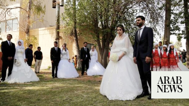 What is driving the rise in marriages between Syrian women and local men in neighboring countries?