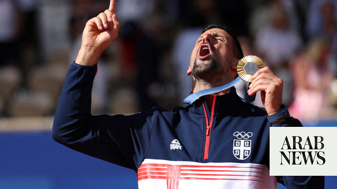 Novak Djokovic wins his first Olympic gold medal beating Carlos Alcaraz in men’s tennis final