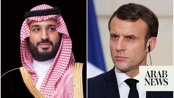 Saudi crown prince, French president discuss de-escalation in region