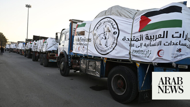 Israeli strike kills 4 Palestinians in an aid convoy to a Gaza hospital. Israel says they were armed