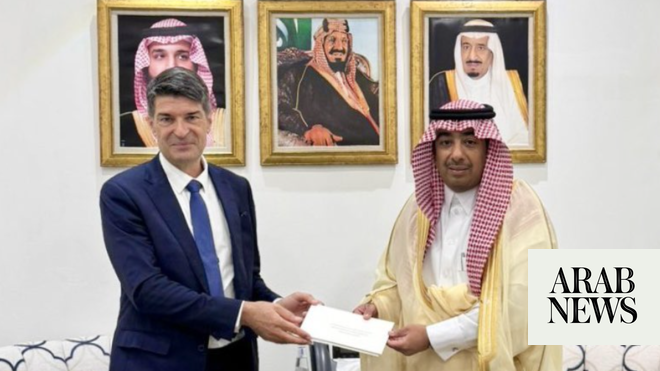 Patrick Maisonnave, France’s new ambassador to Saudi Arabia