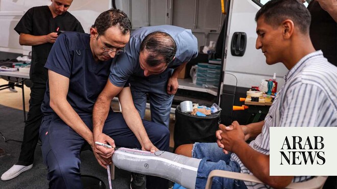 14,000 Gaza amputees will get rapid prosthetic limbs using UK tech