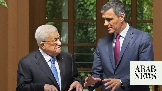 Spanish prime minister, Palestinian leader urge Mideast de-escalation