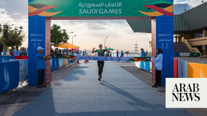 Princess Dilayl crowns Saudi Games triathlon winners