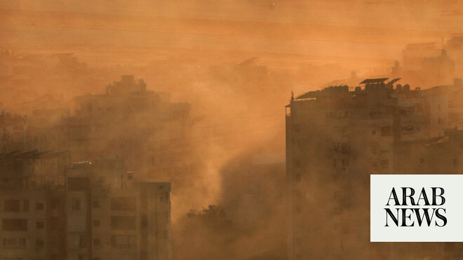 Israeli strikes hit Beirut, followed by 70 projectiles fired from Lebanon