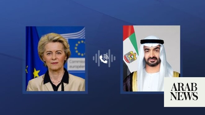 UAE President, EU chief urge Gaza, Lebanon ceasefire