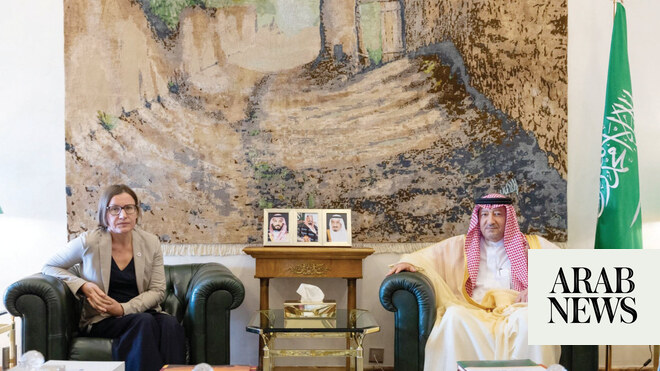 Saudi deputy foreign minister receives Red Cross president