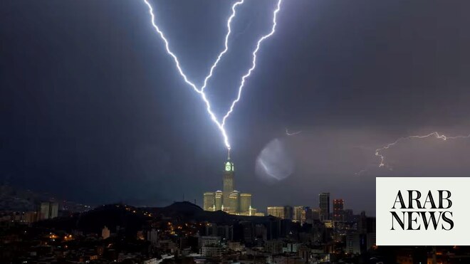 Thunderstorms forecast across Saudi Arabia until Sunday 