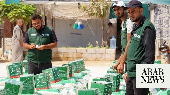 KSrelief provides food aid in Syria and Yemen