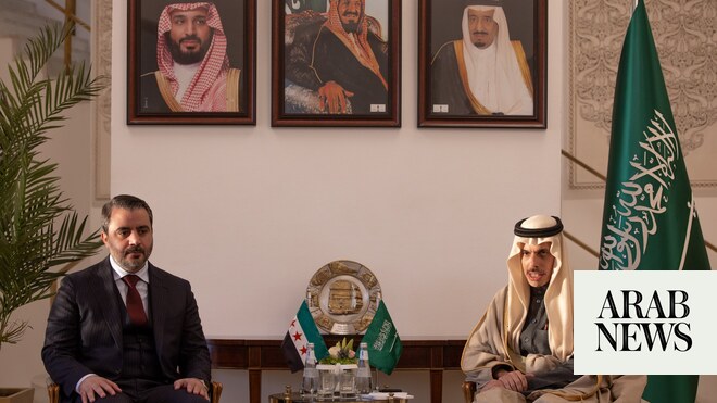 Saudi Foreign Minister meets with his Syrian counterpart