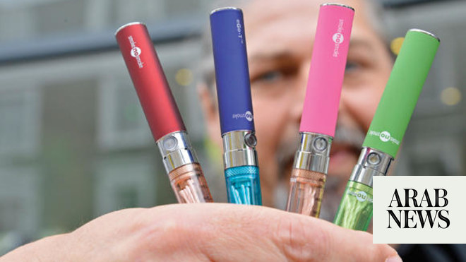 E cigarettes a less harmful alternative to tobacco Arab News